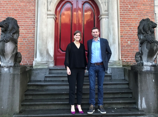 Sofie Joosen en Ivan Blauwhoff Sofie Joosen en Ivan Blauwhoff